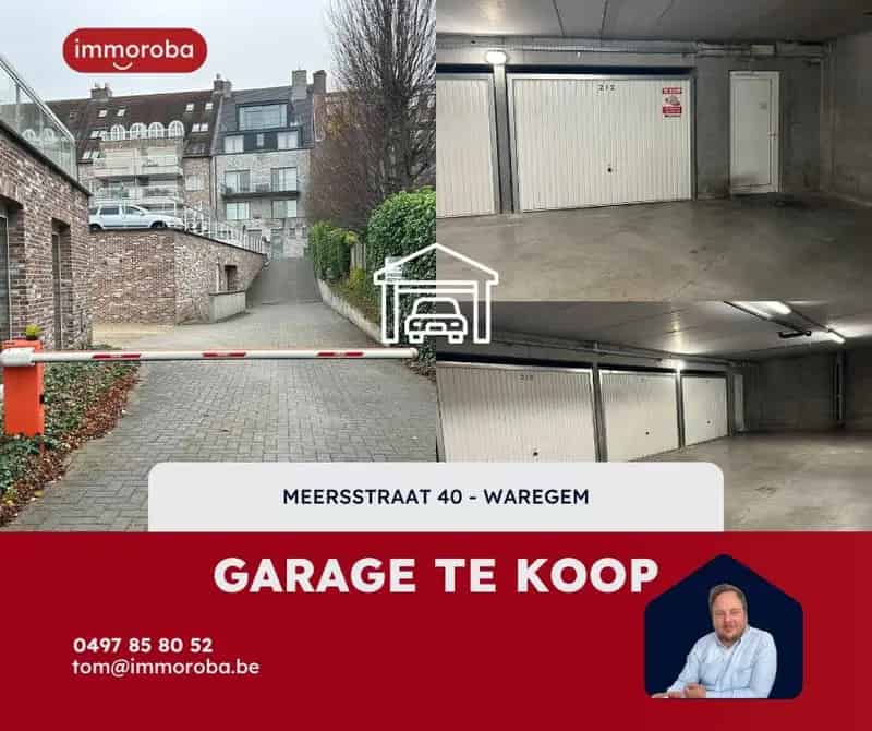 Garagebox TE KOOP centrum Waregem!