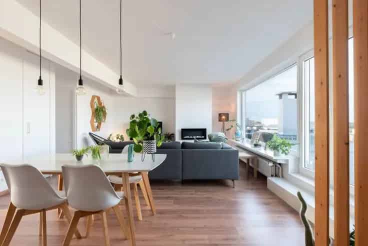Penthouse te Leuven 98m2 2 slaapkamers Panoramisch Uitzicht