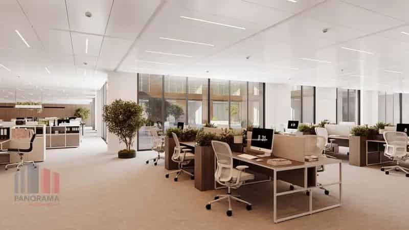 Nieuwbouw kantoorruimte te huur in Ouverture Sint-Denijs-Westrem