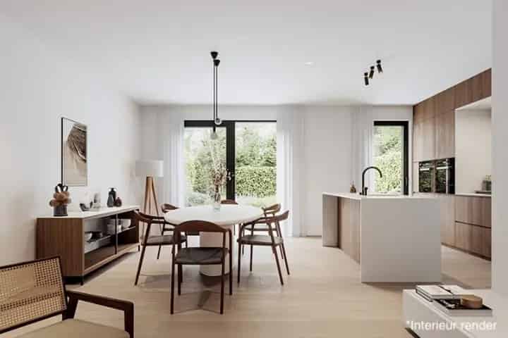 Luxe, ruimte, afwerking op maat en zalige zon – 2 slpk appartement met zw-terras in hartje Koersel