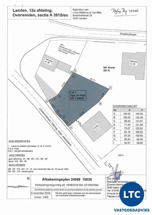 Bouwgrond Overwinden 5a 43ca Open Bebouwing