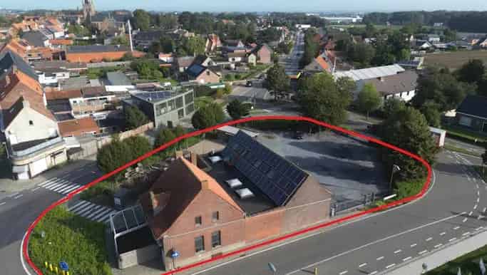Handelspand met woonst te koop in Ommegang Zuid 18, Westrozebeke - Dewaele