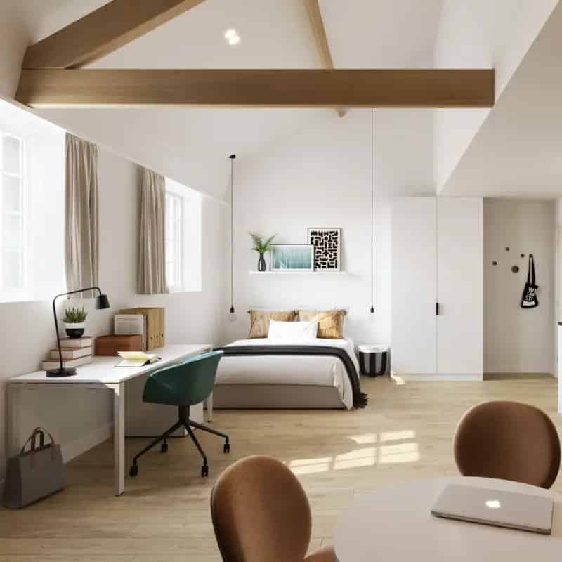 Opbrengsteigendom: handel en 11 luxe studentenunits