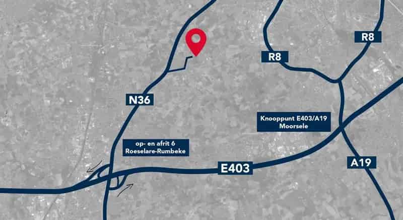Nieuwbouw kantoorruimte te koop in Nelca-Zuid Lendelede
