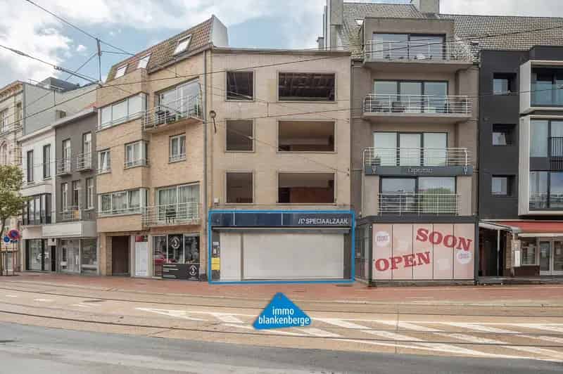 Ruime Casco Handelszaak van 158m² bij de Jachthaven van Blankenberge