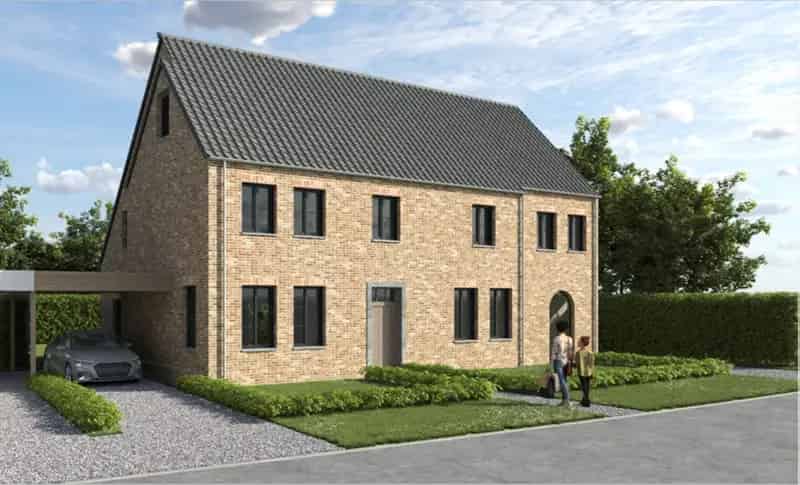 Huis te huur Gavere: Ruime halfopen bebouwing met 3 slaapkamers en zolder