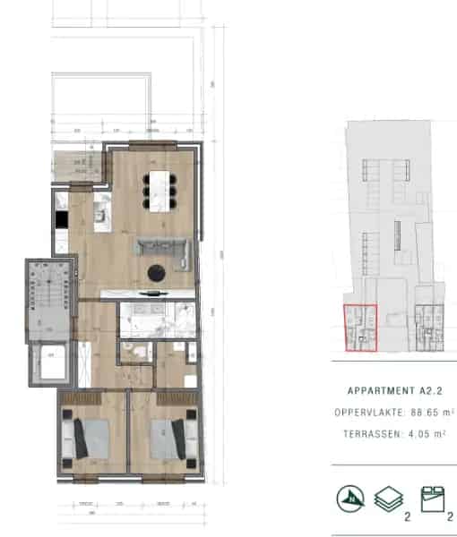 Residentie Paardenmeester - Appartement te koop