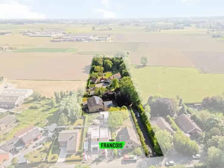 Landhuis met Vakantiewoning te Koop Merkem