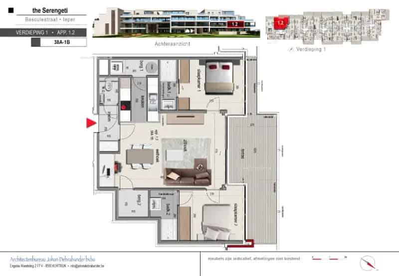 Nieuwbouw appartement te koop in Ieper