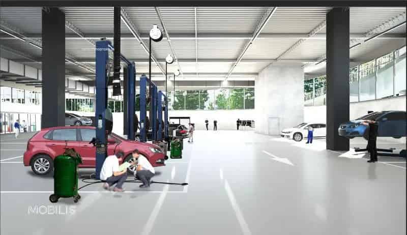 Nieuwbouw kantoren te huur in Mobilis Anderlecht