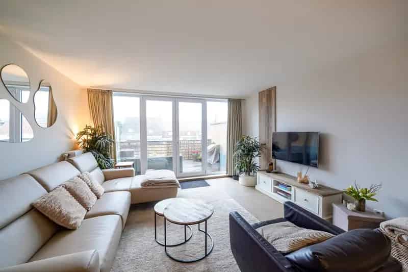 Duplexappartement te huur Ettelgem 97m² 3 slaapkamers terras garage