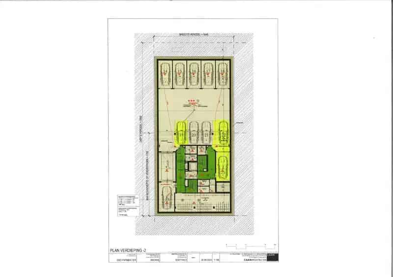 Unieke kans tot aankoop garage op de Parmentierlaan te Knokke. Nieuwbouw project MAYFAIR