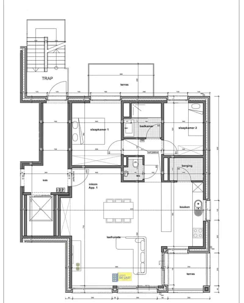 Appartement te huur in Kapellen - Immo De Laet