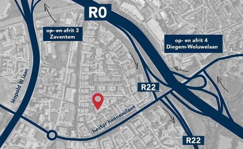 Kantoorruimte te huur Zaventem