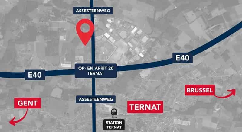 Nieuwbouw bedrijfsgebouw te koop in Assesteenweg Ternat