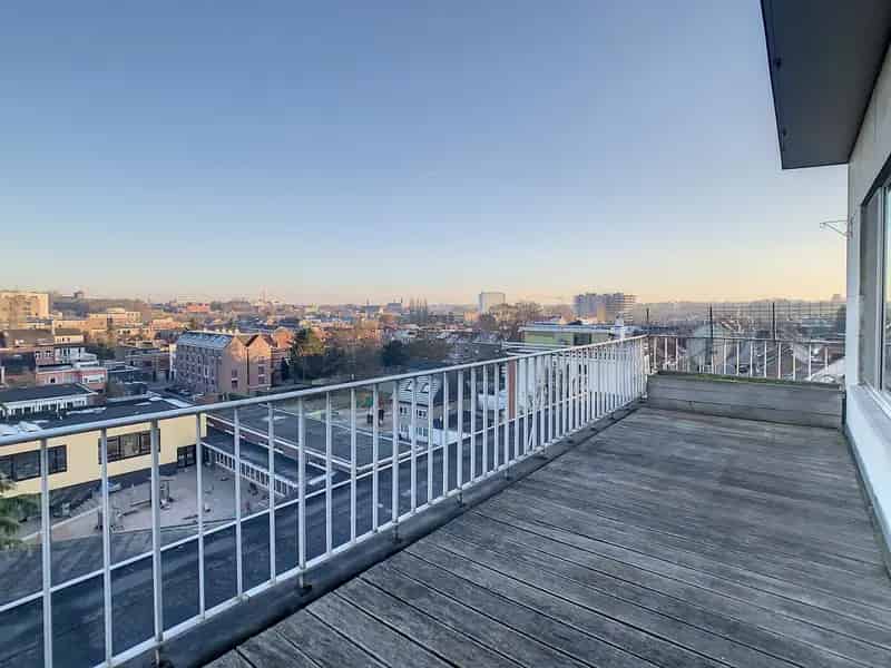 Penthouse aan de achterzijde van de Kruidtuin in Leuven