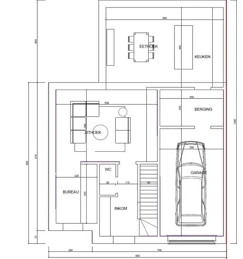 Ruime nieuwbouwwoning