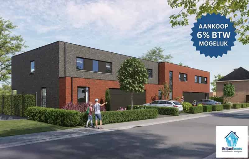 NIEUW te bouwen HOB in -rode gelijmde gevelsteen