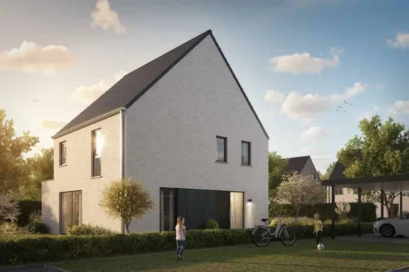 Energiezuinige open bebouwing op centrale en groene locatie in Belsele