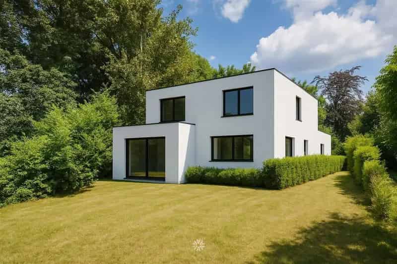 Zonnige Bouwgrond in rustige doodlopende straat te Melle