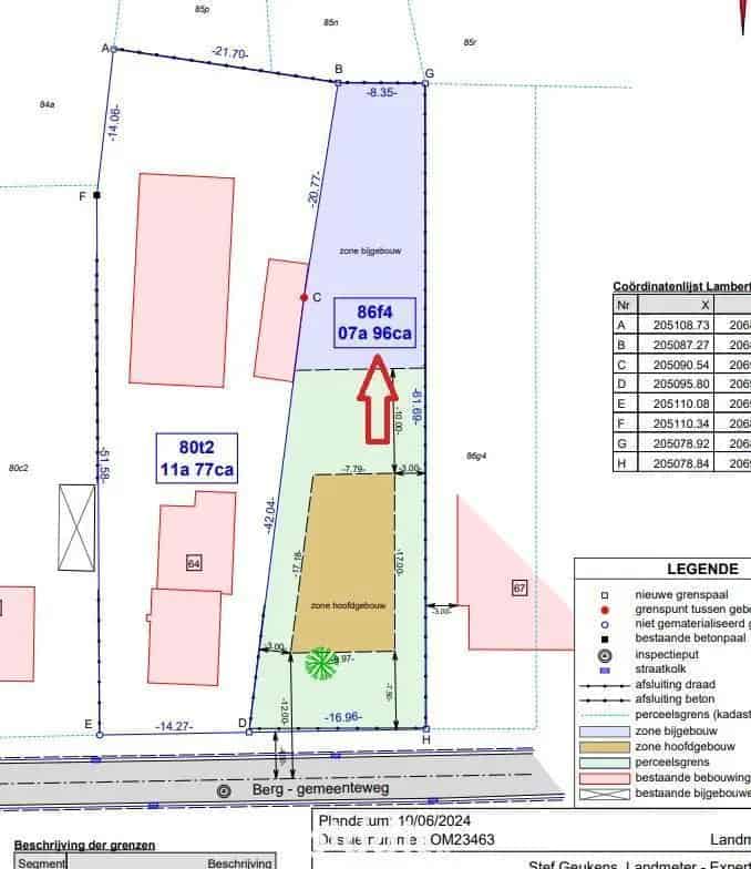 LOT 1 - PERCEEL BOUWGROND VOOR OPEN BEBOUWING