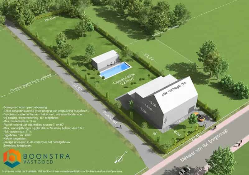 Bouwgrond voor open bebouwing van 2274 m² te Putte (Grasheide)