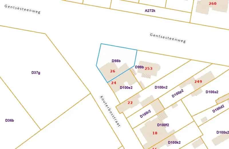 GENTSESTEENWEG – COMMERCIËLE TOPLOCATIE MET VEEL PARKING