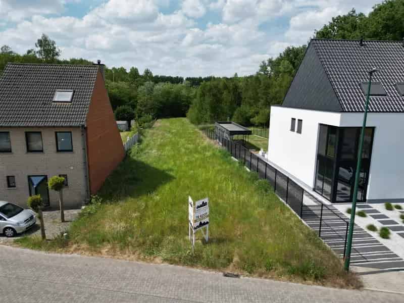 Bouwgrond te Huur Erembodegem 1734m² Halfopen Bebouwing