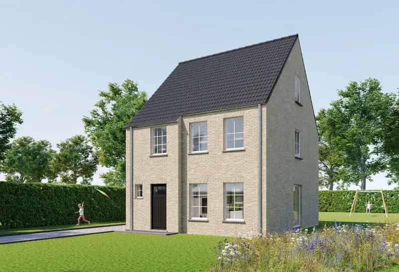Nieuwbouwwoning met 3 slpk. op perceel van ca. 605m²