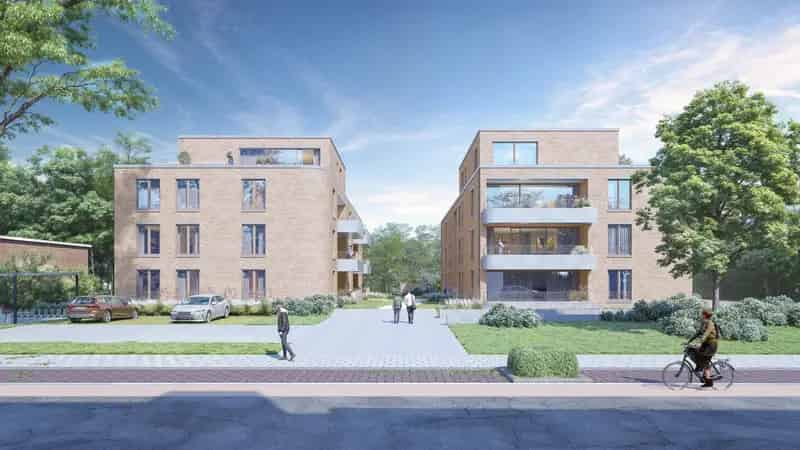 Appartement te huur Zichem: 2 slaapkamers, terras, BEN
