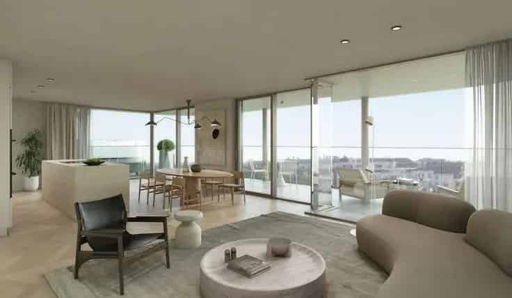Nieuwbouwappartement 3 slaapkamers Blankenberge