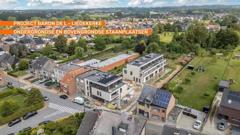 Ondergrondse staanplaatsen te koop nabij centrum Liedekerke