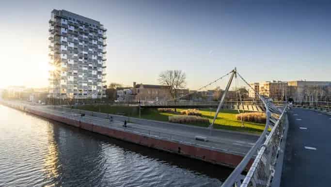 Appartement te huur in Diksmuidekaai 11, Kortrijk - Dewaele
