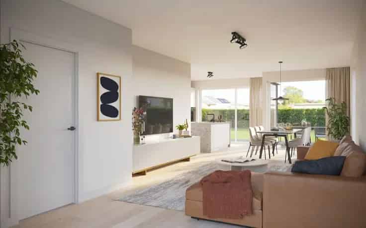 Moderne Villa te Koop Onkerzele 4 slaapkamers Instapklaar