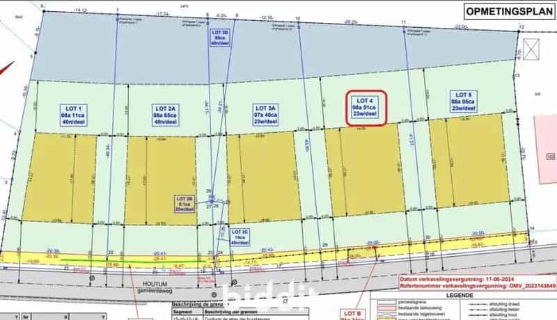 LOT 4 - RUIM PERCEEL BOUWGROND