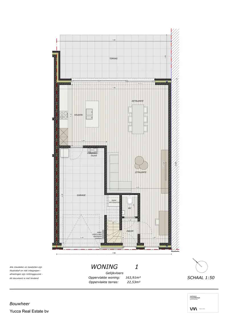 6% BTW mogelijk!! Ruime gesloten nieuwbouwwoning vlak bij zee te Westende!