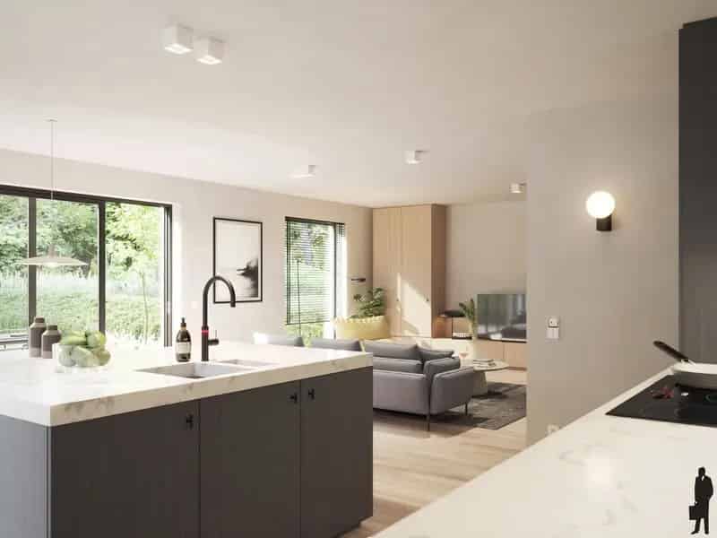 Een vrijstaande nieuwbouwwoning op ca. 801 m² grond