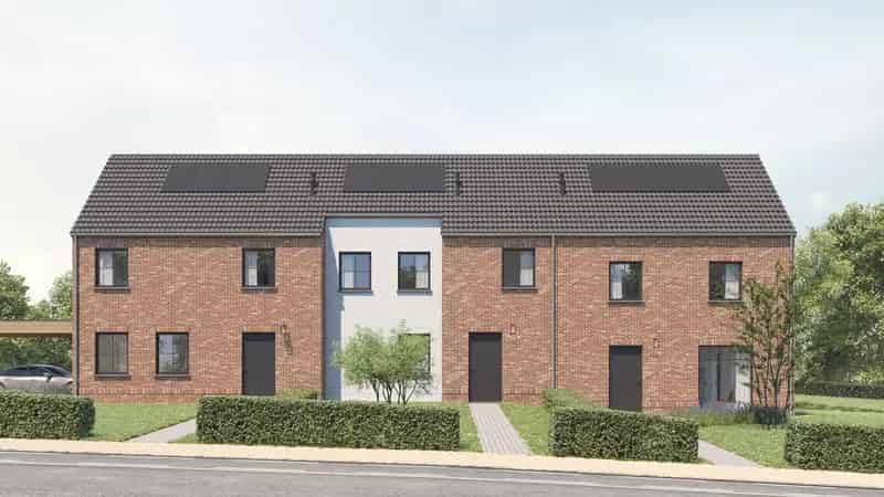 Landelijke gesloten nieuwbouwwoning in Ninove