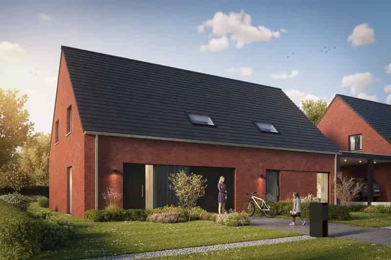 Deux maisons semi-mitoyennes à Dottignies avec grand jardin et espaces lumineux