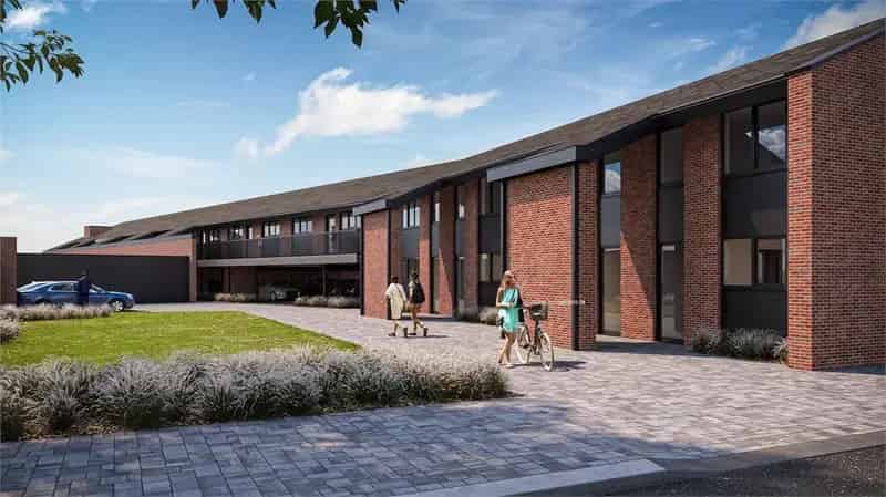 Nieuwbouw handelspand te koop in Eeklo