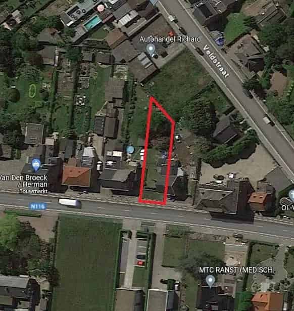 VERKOCHT! BOUWGROND VOOR H.O.B. OP CENTRALE LOCATIE TE RANST!