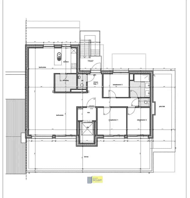 Nieuwbouw Appartement te huur in KAPELLEN - Immo De Laet
