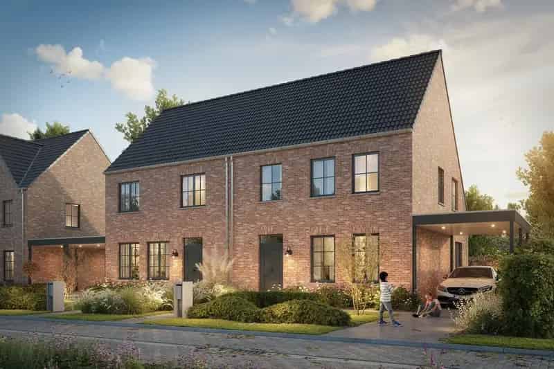Energiezuinige nieuwbouwwoningen te Erps-Kwerps