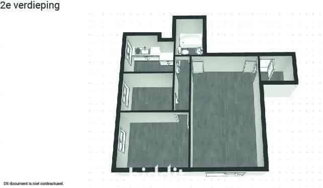 Appartement met 2 slpks