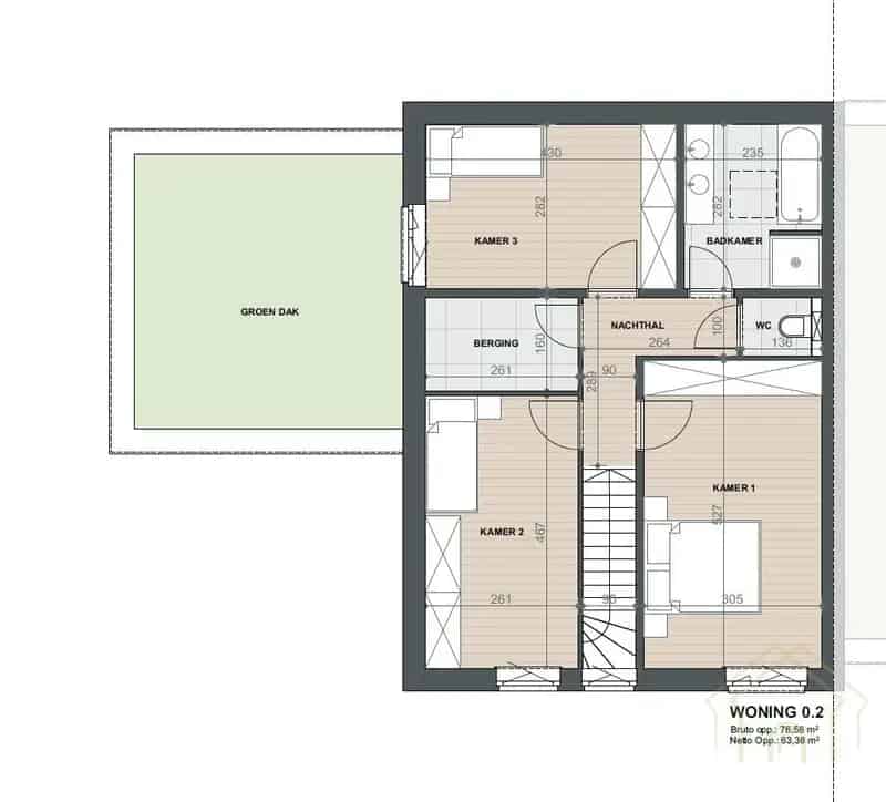 Nieuwbouwwoning op rustige ligging