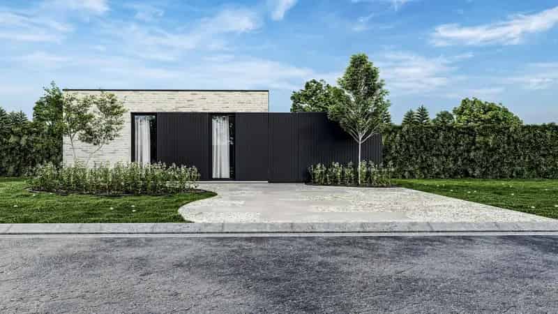 Nieuwbouw woning Landen Sleutel op de deur