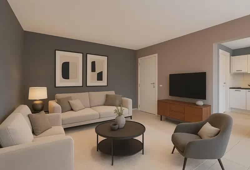 Appartement te huur Wingene: 2 slaapkamers, garage, instapklaar