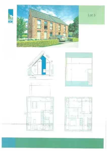 Kwalitatieve NIEUWBOUWWONING met 3 slpka, in project Rijneinde (lot 3) op perceel 464m² nabij centrum Geel