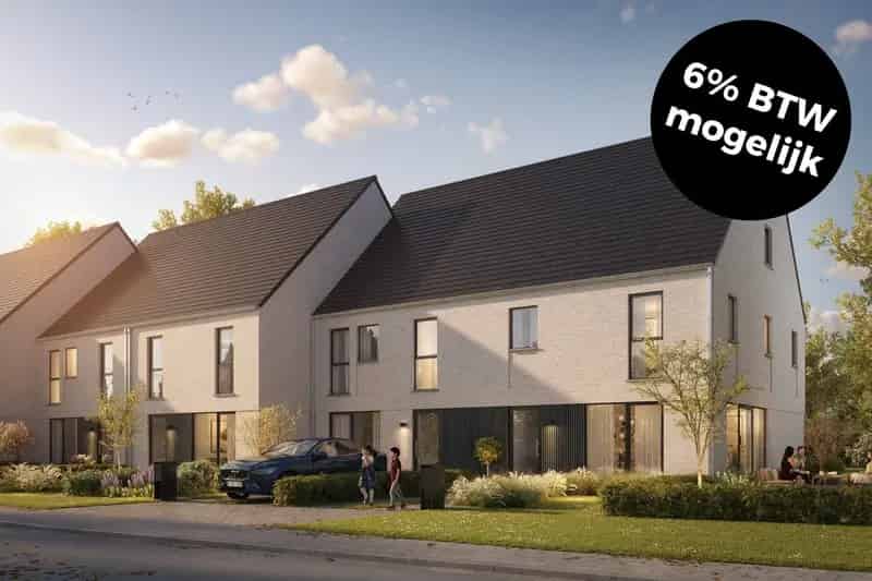 Nieuwbouwwoningen in Aalst aan 6% BTW