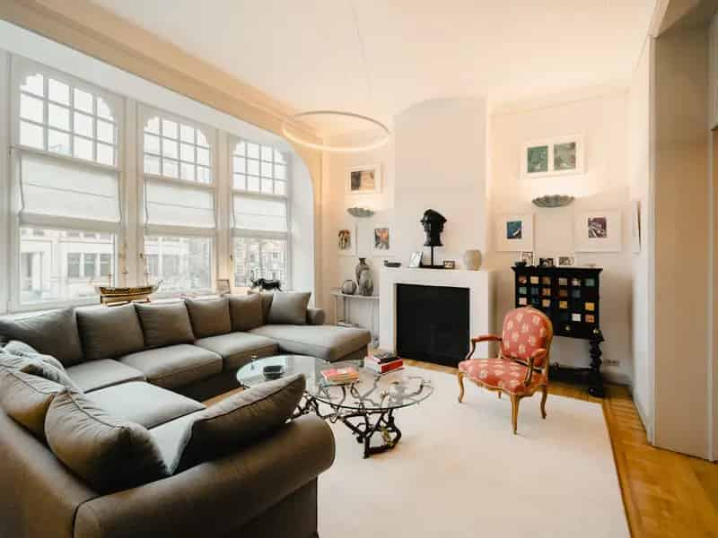 Herenhuis te huur Ukkel Brugmann 5 slaapkamers tuin garage